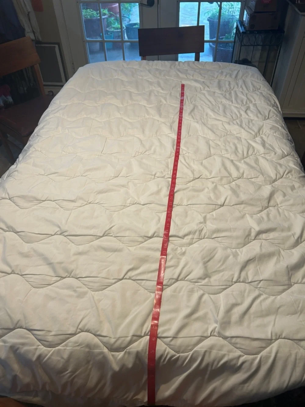 White Fitted Full Size deep fit Mattress Protector - Hypoallergenic Bed Cover
